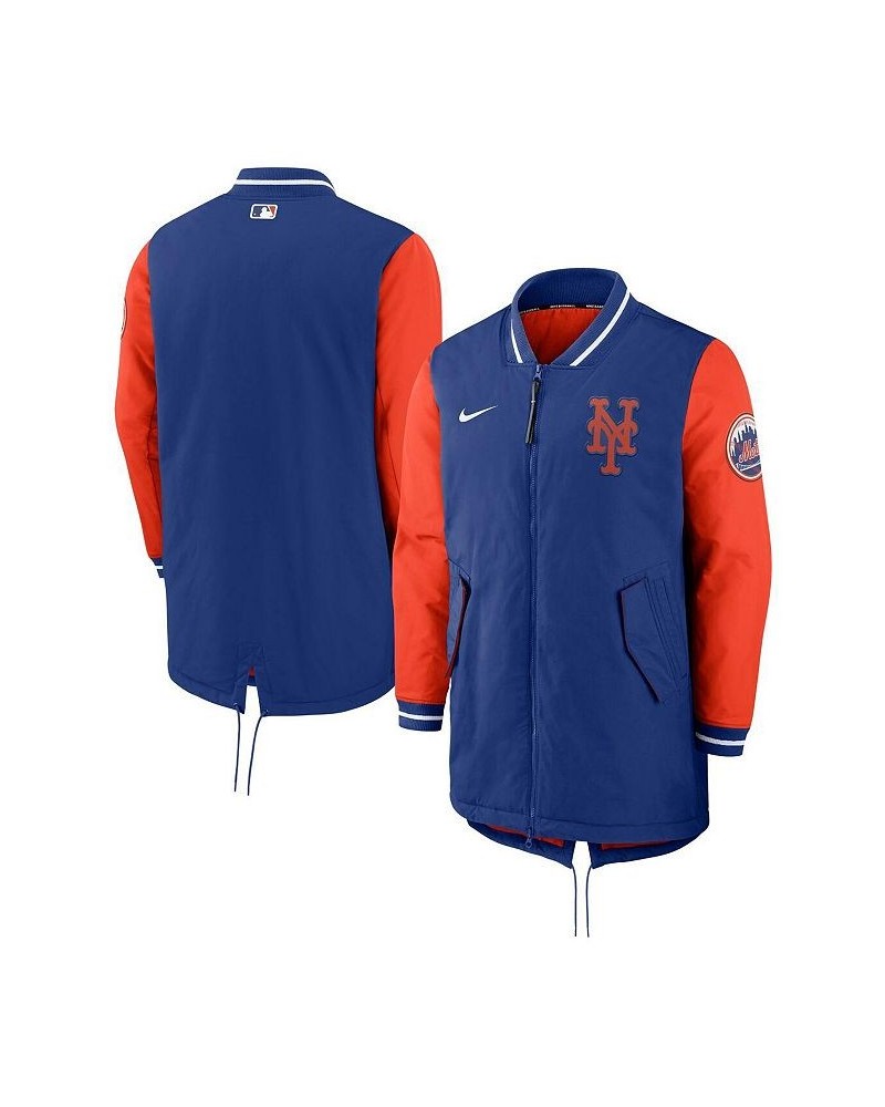 Men's Royal New York Mets Dugout Performance Full-Zip Jacket $94.30 Jackets