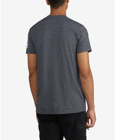 Men's Wave Right Marled T-shirt Gray $14.96 T-Shirts