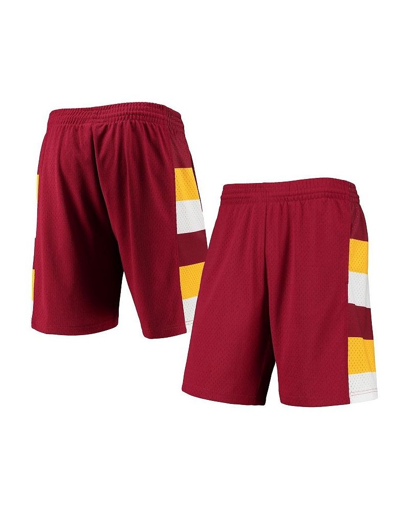 Men's Wine Cleveland Cavaliers 1979-80 Hardwood Classics Swingman Shorts $37.79 Shorts