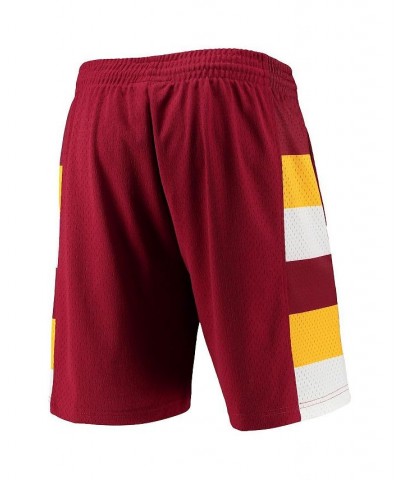 Men's Wine Cleveland Cavaliers 1979-80 Hardwood Classics Swingman Shorts $37.79 Shorts