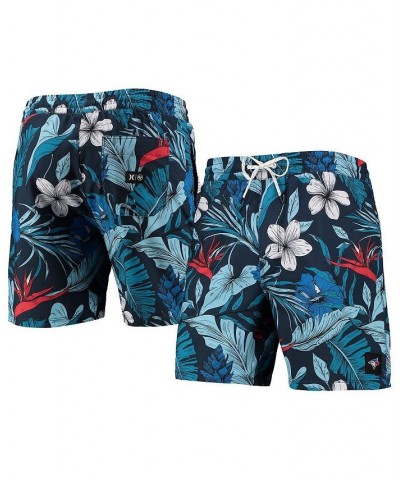 Men's x '47 Navy Toronto Blue Jays Cannonball Tropics Swim Shorts $26.00 Swimsuits