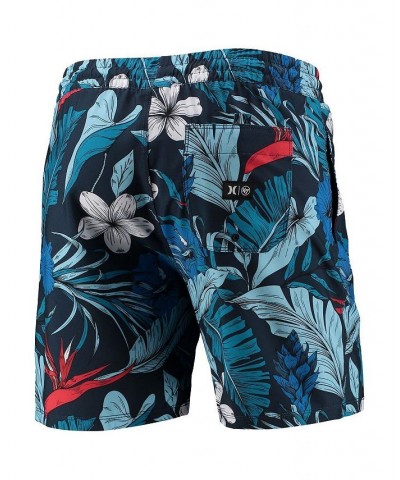 Men's x '47 Navy Toronto Blue Jays Cannonball Tropics Swim Shorts $26.00 Swimsuits