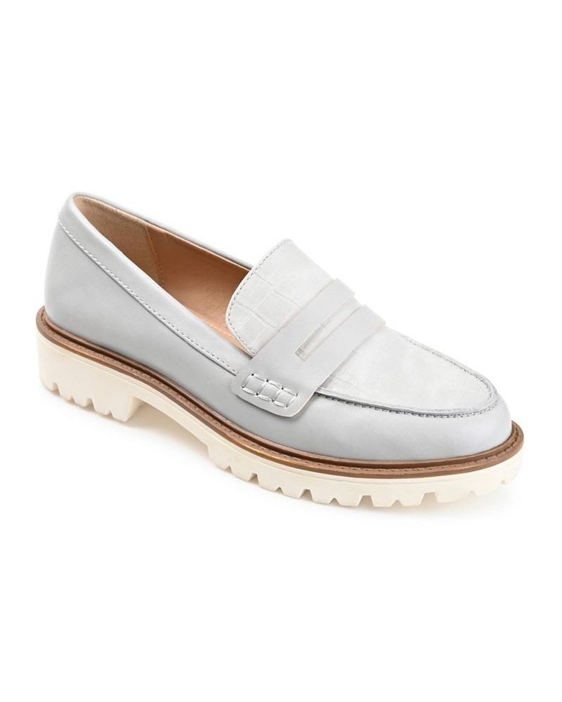 Women's Kenly Loafer Gray $37.80 Shoes