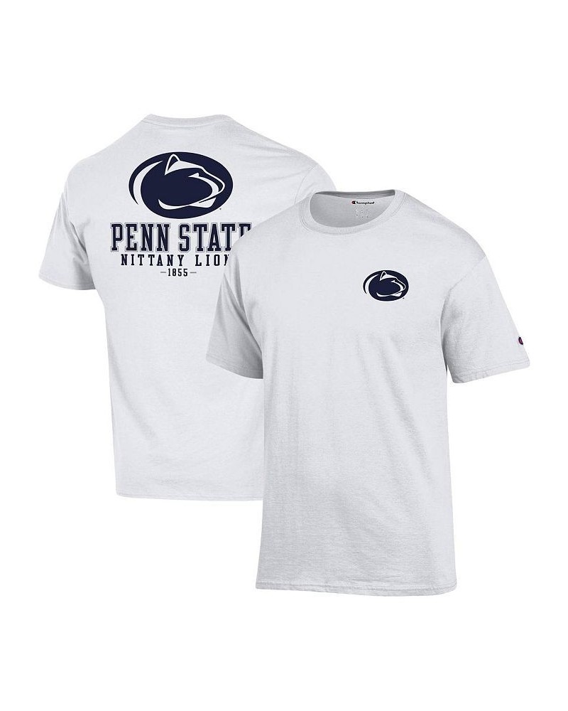 Men's White Penn State Nittany Lions Stack 2-Hit T-shirt $22.94 T-Shirts