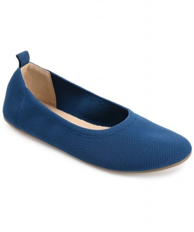 Women's Jersie Knit Flat PD07 $35.69 Shoes