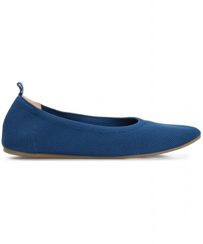 Women's Jersie Knit Flat PD07 $35.69 Shoes