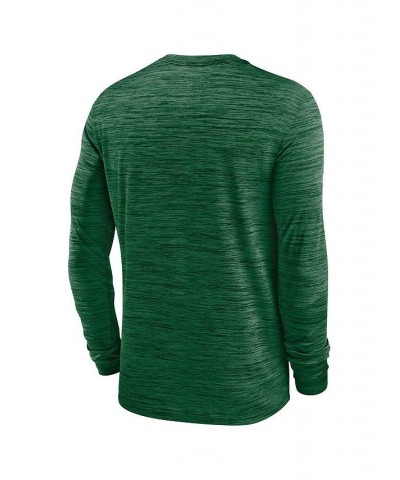 Men's Green New York Jets Velocity Athletic Stack Performance Long Sleeve T-shirt $24.07 T-Shirts