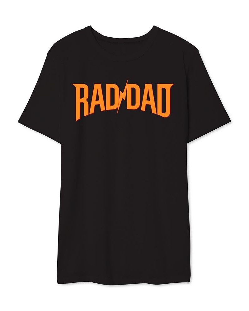 Rad Dad Men's Graphic T-Shirt Black $19.59 T-Shirts