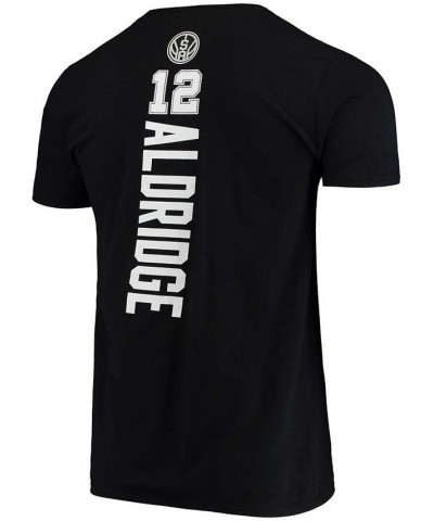 Men's Lamarcus Aldridge Black San Antonio Spurs Team Playmaker Name and Number T-shirt $16.66 T-Shirts