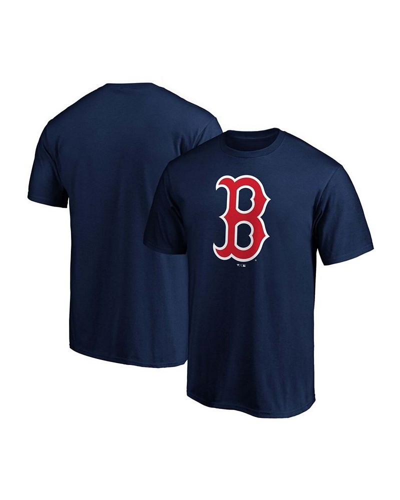 Men's Navy Boston Red Sox Official Logo T-shirt $18.80 T-Shirts