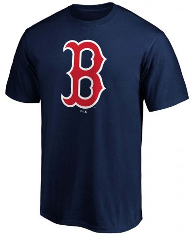 Men's Navy Boston Red Sox Official Logo T-shirt $18.80 T-Shirts