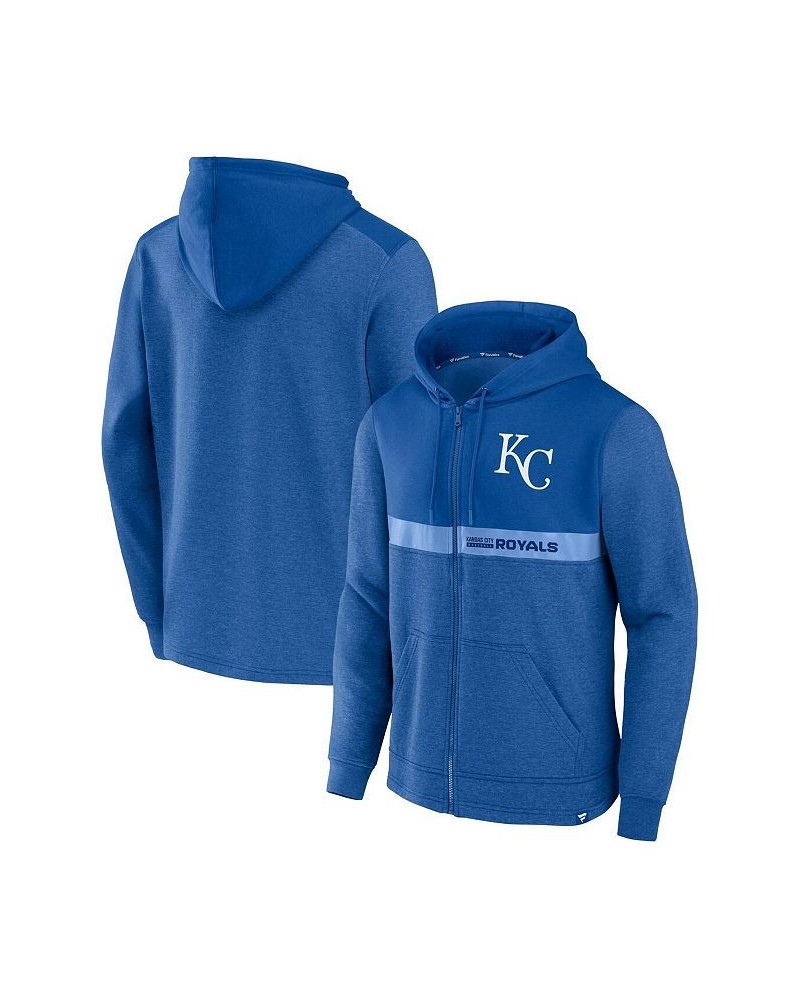 Men's Branded Royal Kansas City Royals Ultimate Champion Full-Zip Hoodie $38.40 Sweatshirt