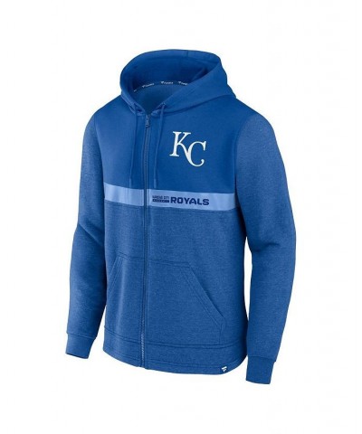 Men's Branded Royal Kansas City Royals Ultimate Champion Full-Zip Hoodie $38.40 Sweatshirt