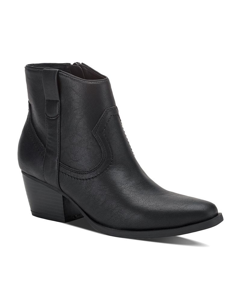 Perriee Western Boots Black $21.96 Shoes