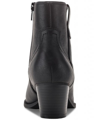 Perriee Western Boots Black $21.96 Shoes