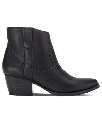 Perriee Western Boots Black $21.96 Shoes