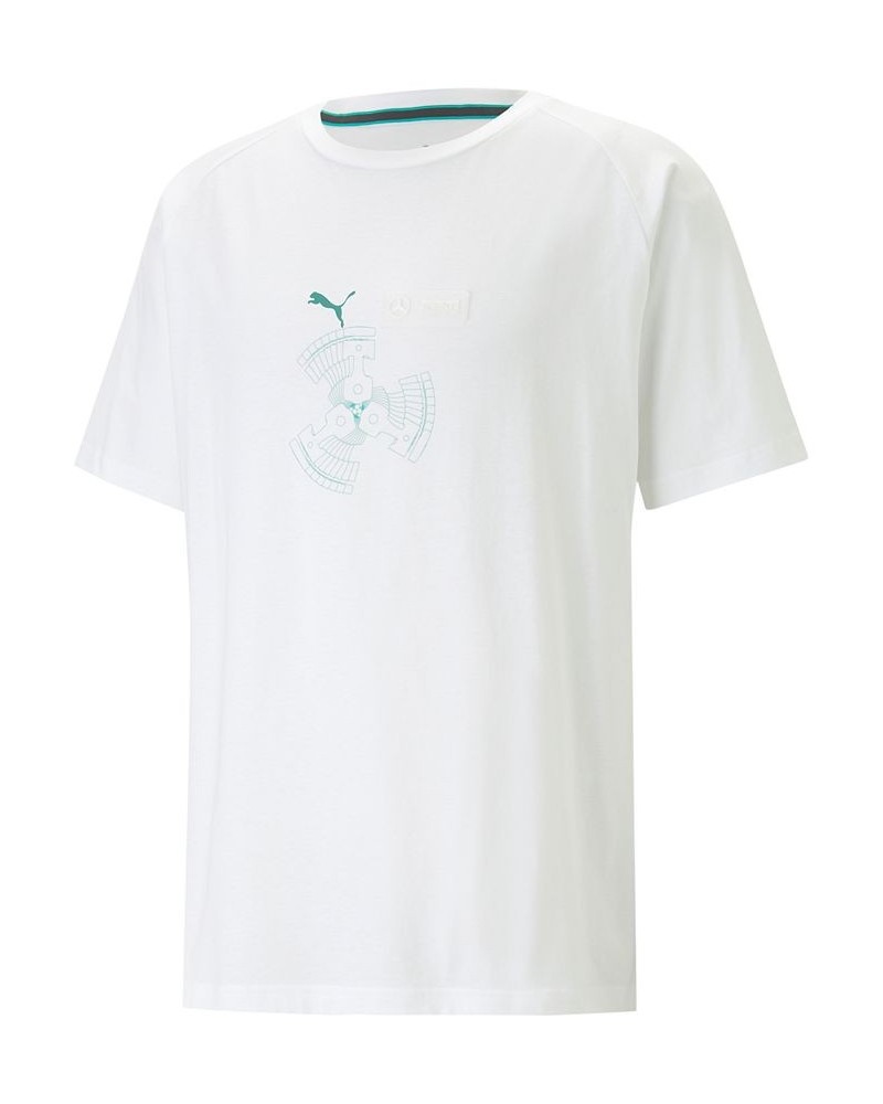 Men's Mercedes Statement Graphic T-Shirt White $25.80 T-Shirts