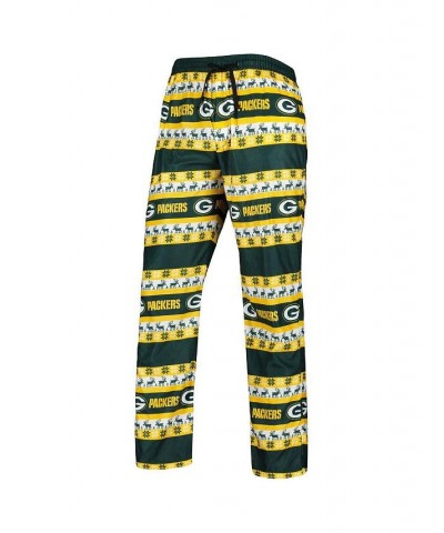 Men's Green Green Bay Packers Team Ugly Pajama Set $34.40 Pajama