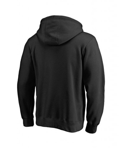 Men's Branded Black Portland Trail Blazers Static Logo Pullover Hoodie $31.61 Sweatshirt