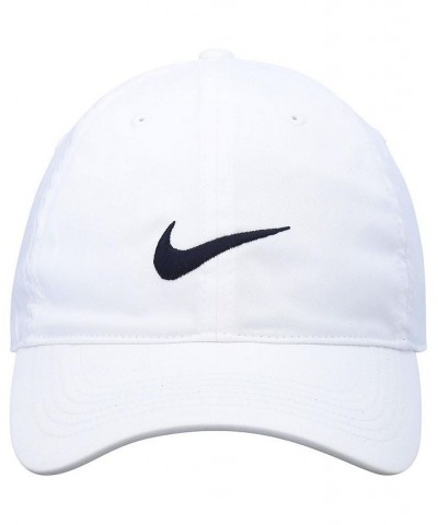 Men's White Heritage86 Logo Performance Adjustable Hat $25.95 Hats