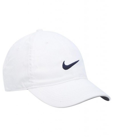 Men's White Heritage86 Logo Performance Adjustable Hat $25.95 Hats