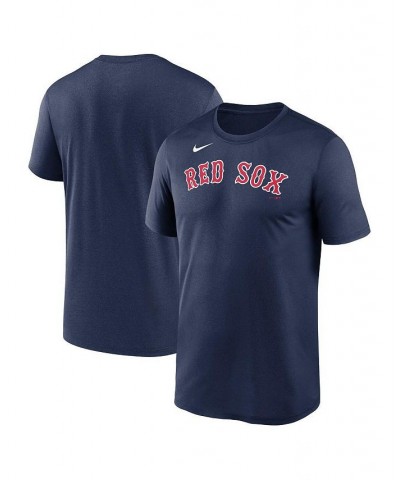 Men's Navy Boston Red Sox New Legend Wordmark T-shirt $25.49 T-Shirts