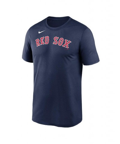 Men's Navy Boston Red Sox New Legend Wordmark T-shirt $25.49 T-Shirts