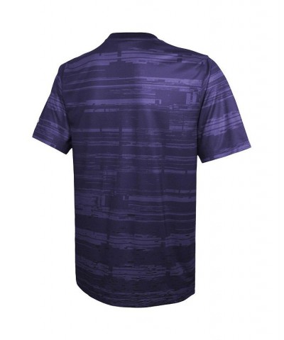 Men's Purple Baltimore Ravens Combine Authentic Sweep T-shirt $25.64 T-Shirts