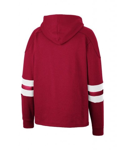 Men's Cardinal Stanford Cardinal Lace-Up 4.0 Pullover Hoodie $30.00 Sweatshirt