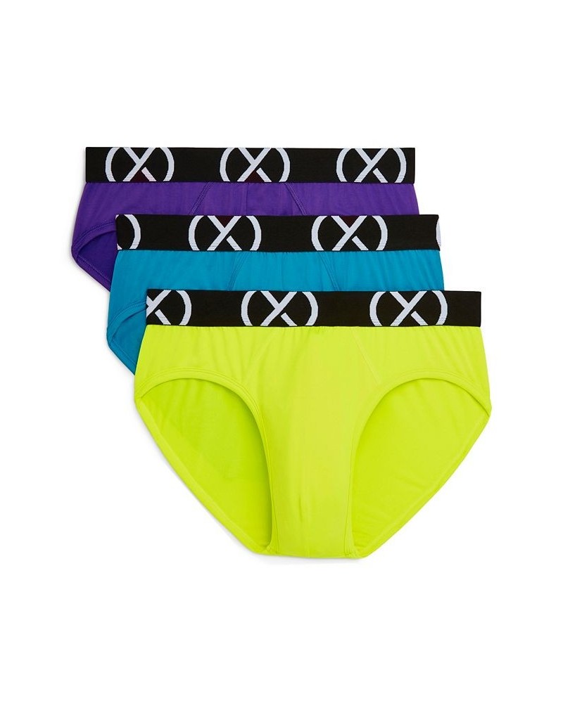 Men's Micro Sport No Show Performance Ready Brief, Pack of 3 PD06 $24.44 Underwear