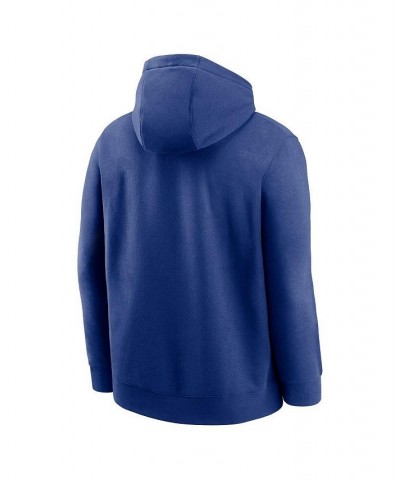 Men's Royal New York Giants City Code Club Fleece Pullover Hoodie $39.95 Sweatshirt