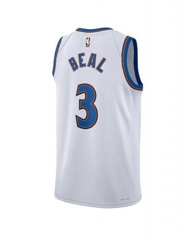 Men's Bradley Beal White Washington Wizards 2022/23 Swingman Jersey - Classic Edition $47.00 Jersey