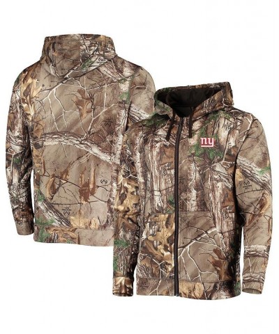 Men's Realtree Camo New York Giants Trophy Tech Fleece Full-Zip Hoodie $45.04 Sweatshirt