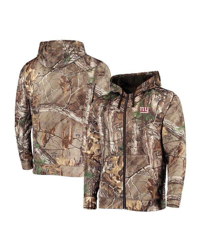 Men's Realtree Camo New York Giants Trophy Tech Fleece Full-Zip Hoodie $45.04 Sweatshirt