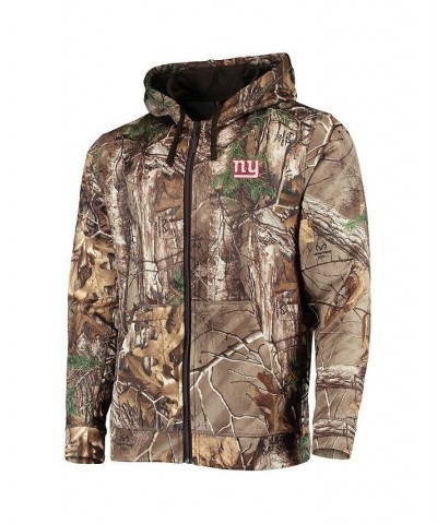 Men's Realtree Camo New York Giants Trophy Tech Fleece Full-Zip Hoodie $45.04 Sweatshirt