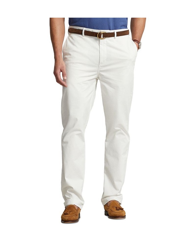 Men's Stretch Classic-Fit Chino Pants White $50.00 Pants