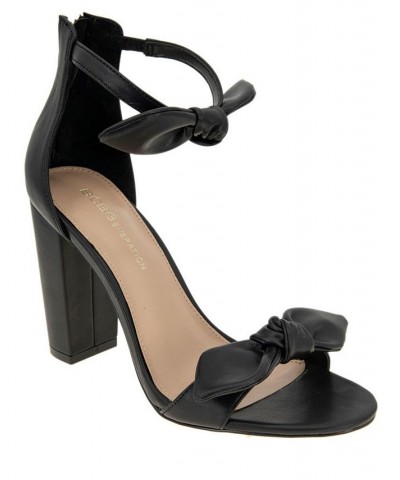 Women's Batani Block Heel Sandal Black $35.70 Shoes