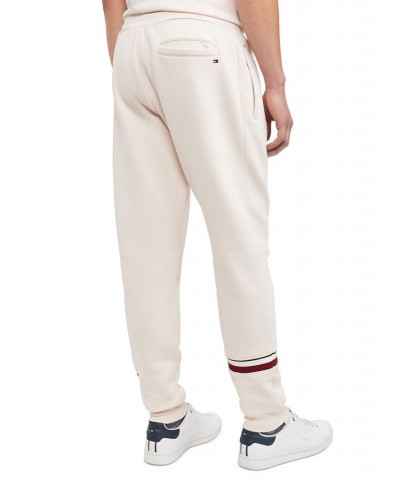 Men's New Global Stripe Jogger Sweatpants Tan/Beige $43.14 Pants