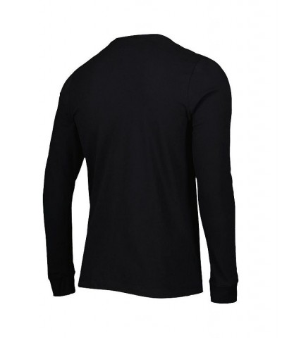 Men's Black Oklahoma State Cowboys Team Practice Performance Long Sleeve T-shirt $29.49 T-Shirts