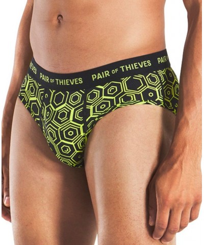 Men's Super-Fit Assorted Briefs, 3-Pack Black $17.15 Underwear