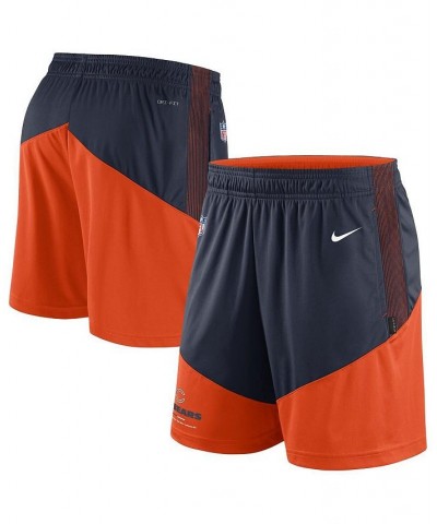 Men's Navy, Orange Chicago Bears Primary Lockup Performance Shorts $25.30 Shorts