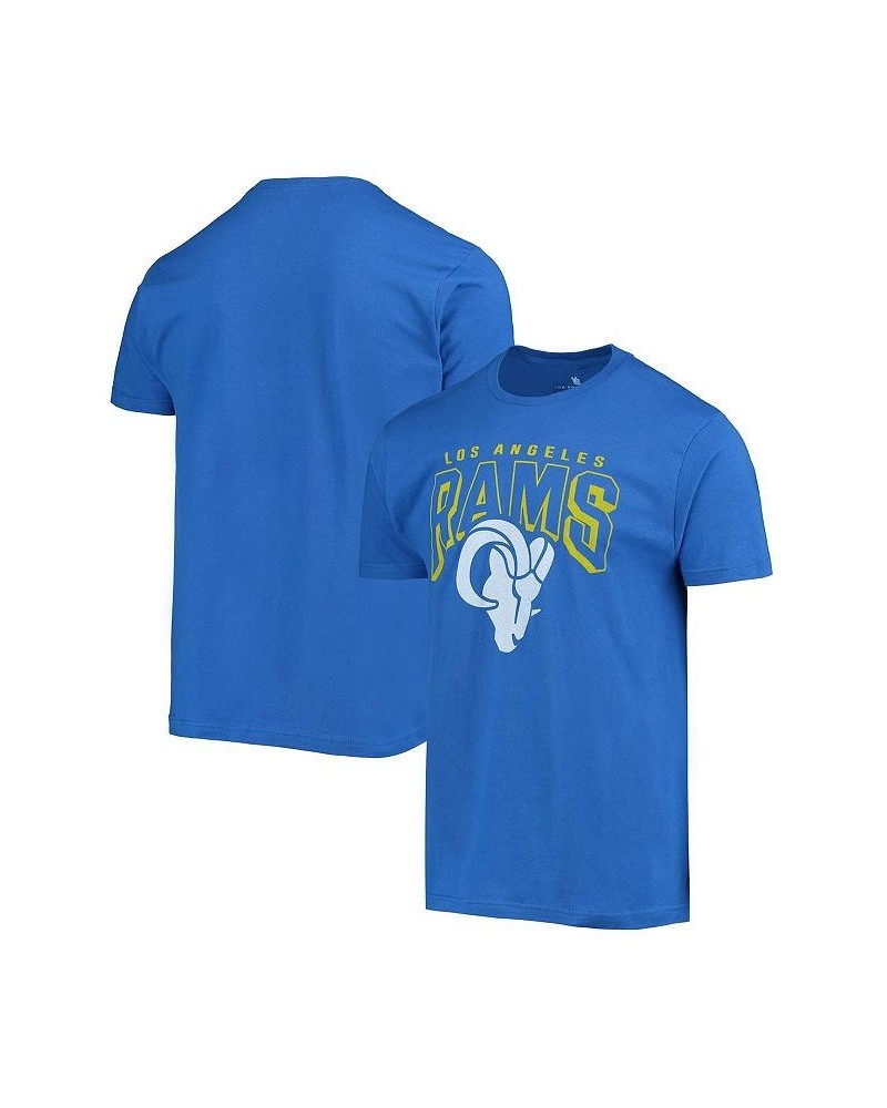 Men's Royal Los Angeles Rams Bold Logo T-shirt $16.56 T-Shirts