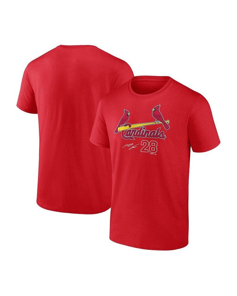 Men's Branded Nolan Arenado Red St. Louis Cardinals Player Name and Number T-shirt $21.65 T-Shirts