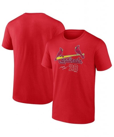 Men's Branded Nolan Arenado Red St. Louis Cardinals Player Name and Number T-shirt $21.65 T-Shirts