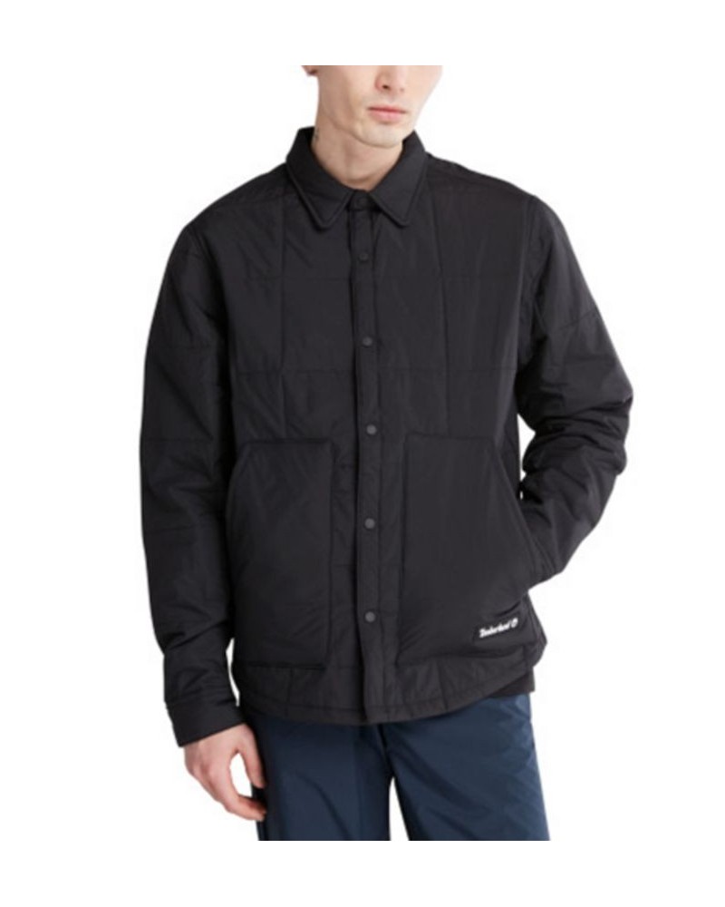 Men's DWR Progressive Utility Quilted Overshirt Black $39.60 Shirts