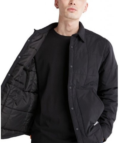 Men's DWR Progressive Utility Quilted Overshirt Black $39.60 Shirts