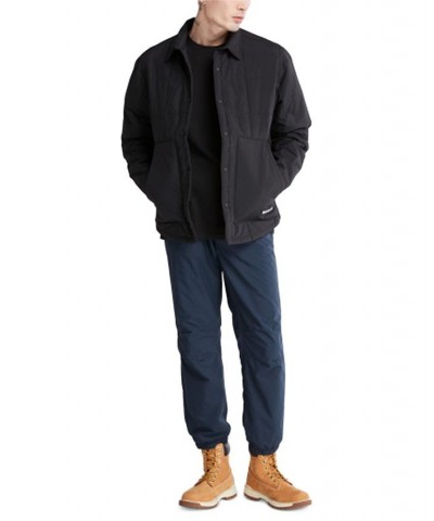 Men's DWR Progressive Utility Quilted Overshirt Black $39.60 Shirts