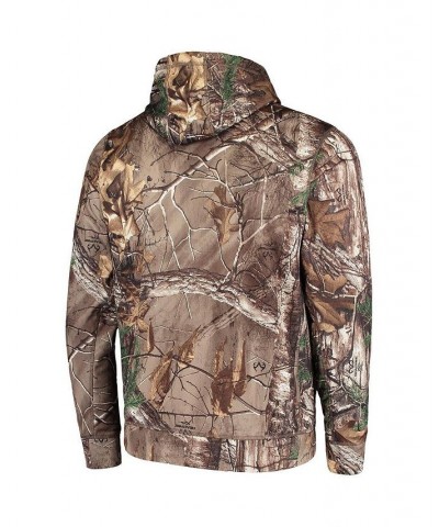 Men's Realtree Camo Los Angeles Rams Circle Champion Tech Fleece Pullover Hoodie $38.99 Sweatshirt