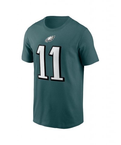 Men's A.J. Brown Midnight Green Philadelphia Eagles Player Name & Number T-shirt $29.99 T-Shirts