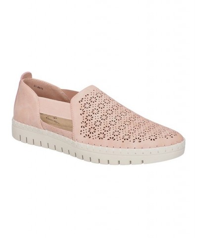 Women's Megafresh Comfort Flats Pink $29.40 Shoes